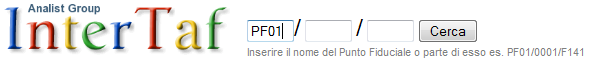 Ricerca Punti Fiduciali